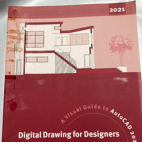 A Visual to AutoCAD 2021 Digital Drawing For Designers By Douglas R. Seidler - Picture 1 of 6